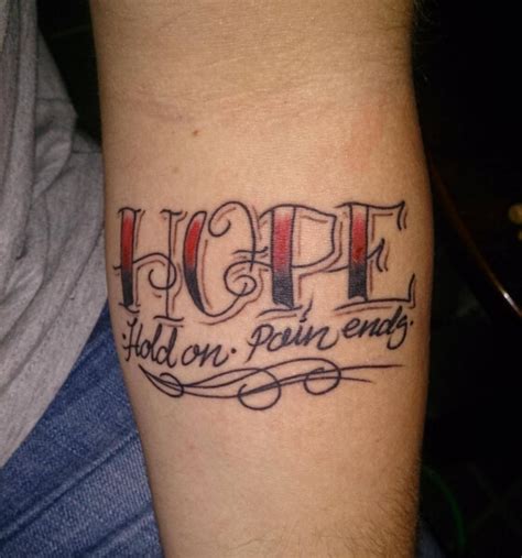 have hope tattoo|beautiful tattoos that symbolize hope.